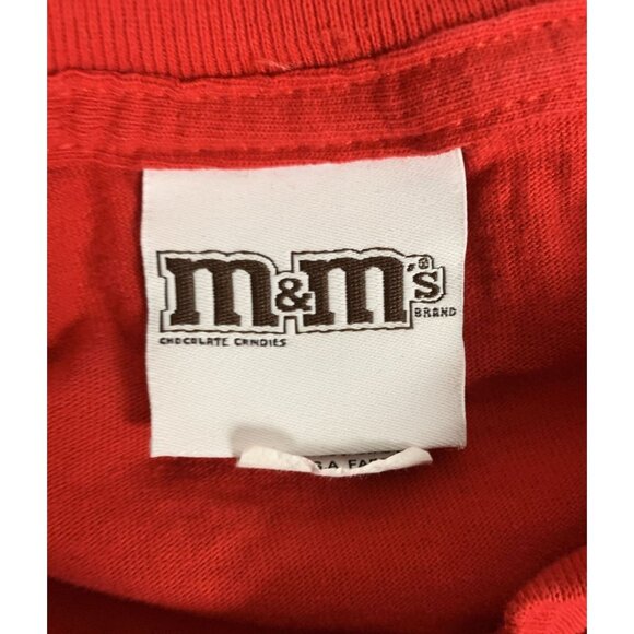 2011 M&M's Yellow Red T-Shirt Size XL - Picture 3 of 5